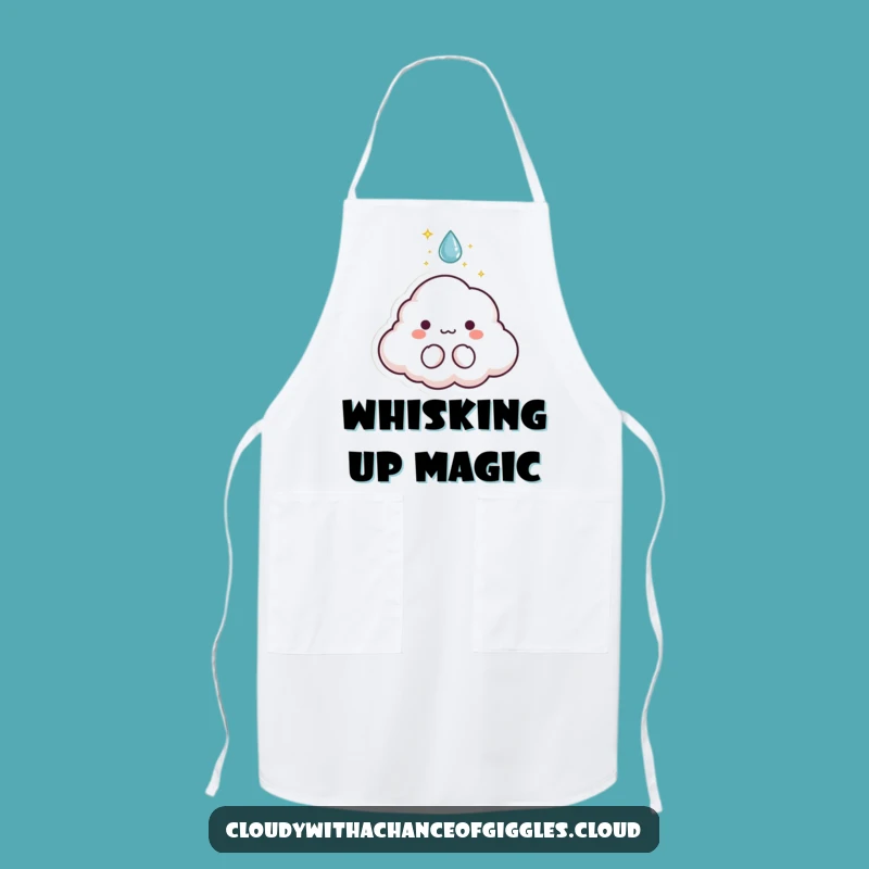 Funny Cloud Animal Apron: Cook with Magical Flair!