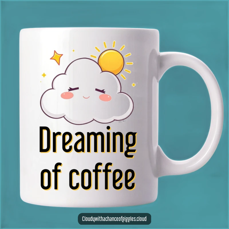 Funny Sleepy Cloud Mug: Dreamy Comfort and Cheerful Slumber