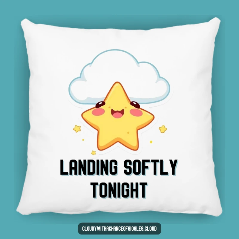 Funny Star Fall Pillow: Snuggle Safely with Celestial Comfort