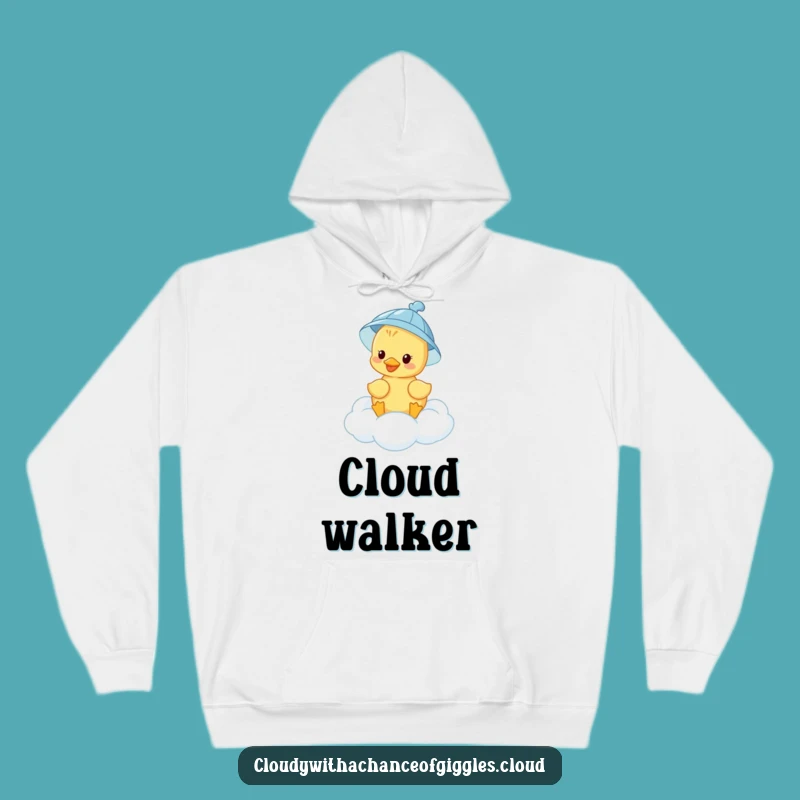 Cozy Funny Duckling Cloud Hoodie: Ultimate Comfort and Cartoon Charm Gift