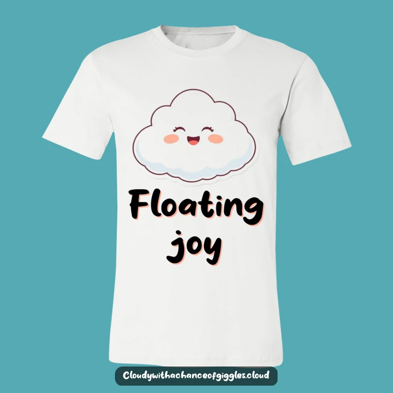 Funny Giggling Cloud T-Shirt - Wear Your Joy & Lightness!