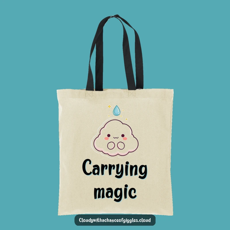 Funny Cloud Animal Tote Bag: Carry Your Magic Everyday!